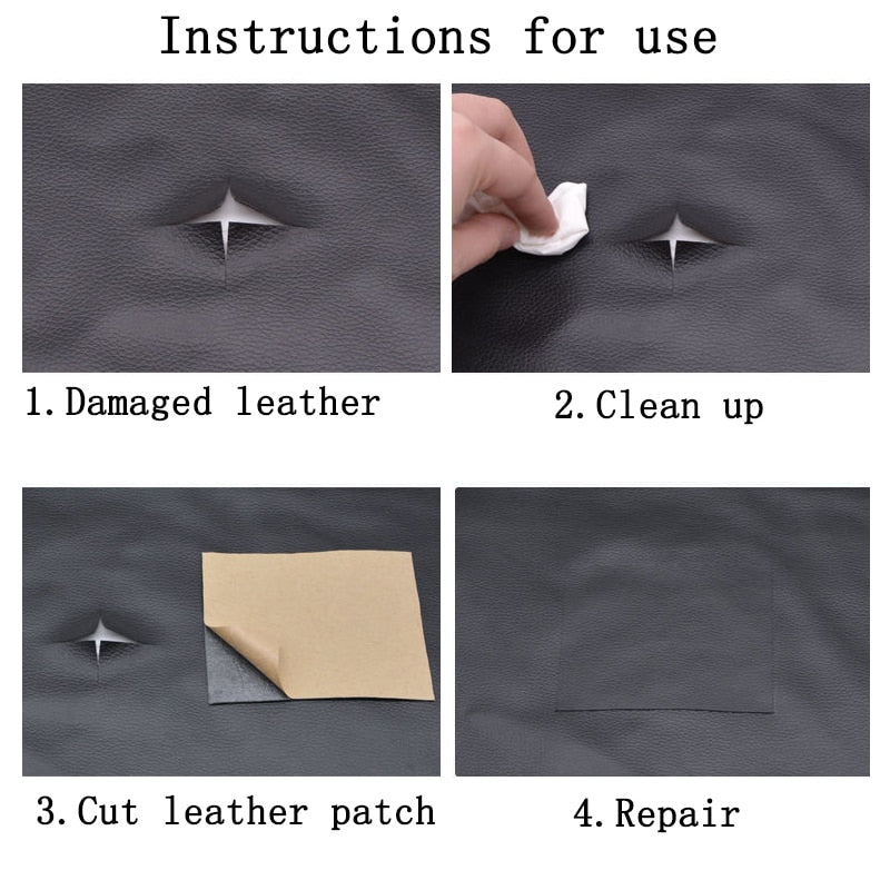 EPibuss Synthetic Leather Fabric Self Adhesive for Sofa Repair