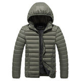 EPibuss Men Winter New Casual Warm Thick Waterproof Jacket