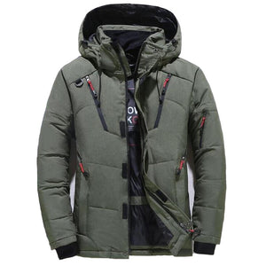 EPibuss Winter Men Coats Warm Fleece  Zipped Jackets