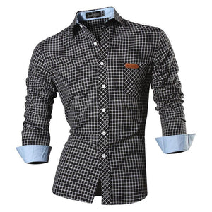 EPibuss Men Dress Fashion  Long Sleeve Shirts