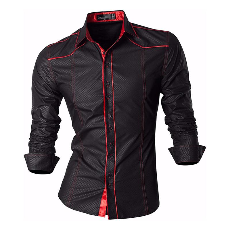 EPibuss Men Dress Fashion  Long Sleeve Shirts