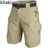 EPibuss Men Summer Outdoor Sports Army Multi-Pocket Shorts