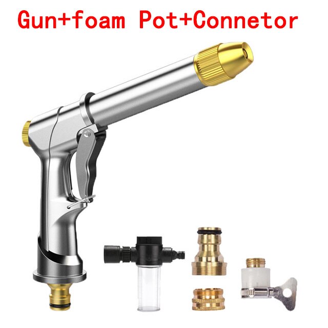 EPibuss High Pressure Car Washer/Nozzle Garden  Metal Water Sprinkler Gun