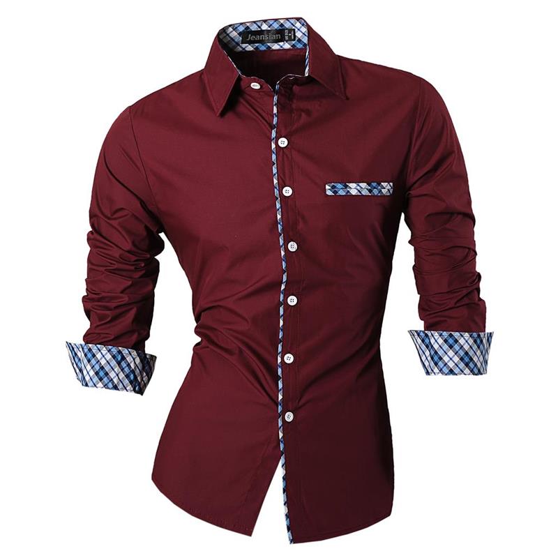 EPibuss Men Dress Fashion  Long Sleeve Shirts