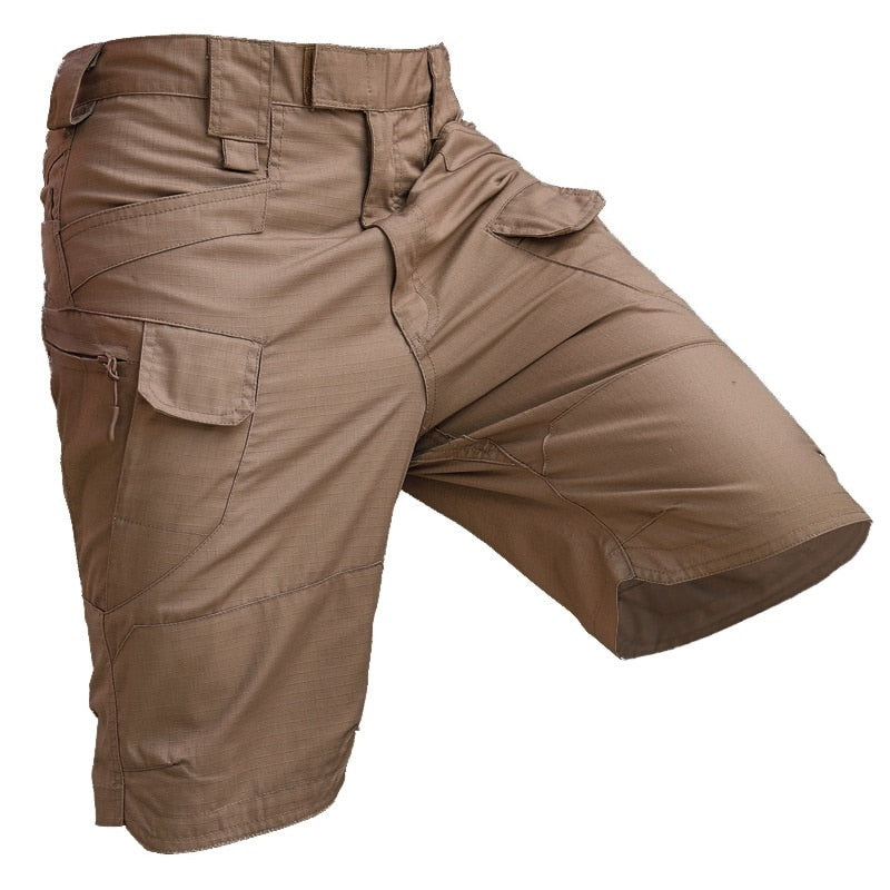 EPibuss Men Summer Outdoor Sports Army Multi-Pocket Shorts