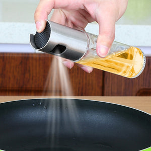 EPibuss Kitchen Stainless Leak-proof Steel Olive Oil Spray Bottle