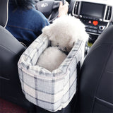 EPibuss Portable Puppy Car Safety Seat  Basket Dog Carrier Bag Pet Booster