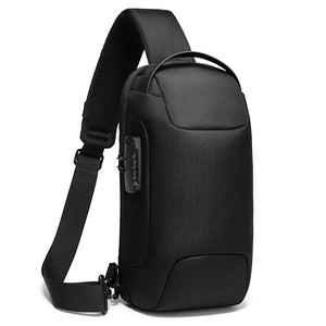 EPibuss Anti-theft Men Waterproof Multifunction Crossbody Short Trip Chest Backpack