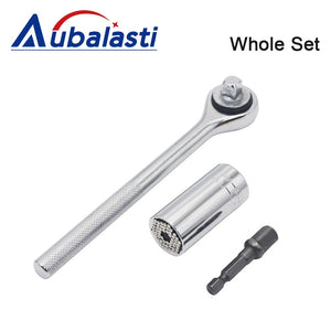 EPibuss Multifunctional 7-19mm Universal Torque Wrench Socket Wrench