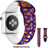 EPibuss Halloween Strap For Apple Watch Band 45mm 41mm 44mm 40mm Silicone