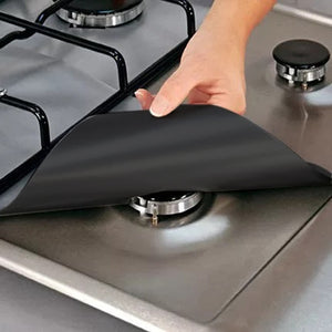 EPibuss 1/4PC  Kitchen Gas  Stovetop Burner Protector  Accessories Mat