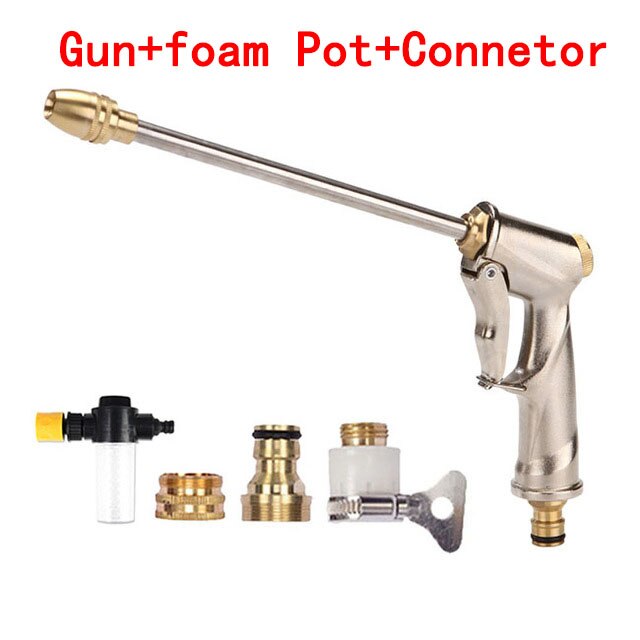 EPibuss High Pressure Car Washer/Nozzle Garden  Metal Water Sprinkler Gun