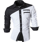 EPibuss Men Dress Fashion  Long Sleeve Shirts