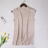 EPibuss Women Tank Tops High Elastic Sexy Sleeveless Knitted Vest