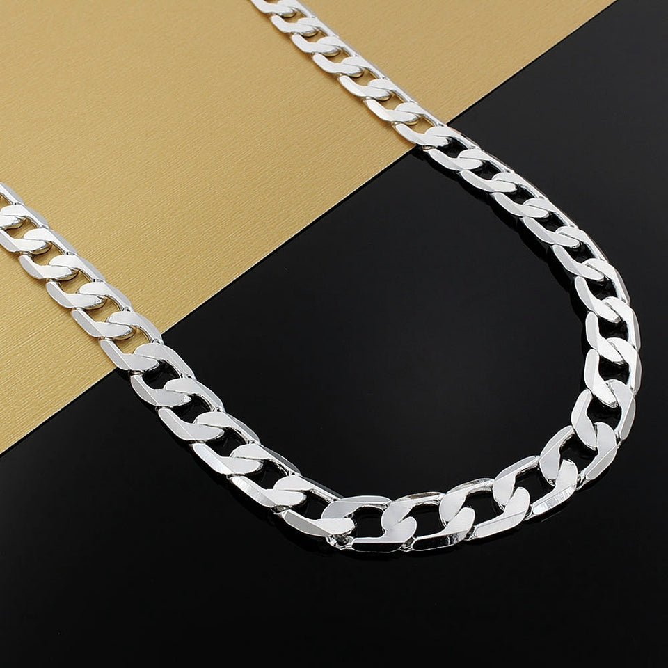 EPibuss Silver Luxury Jewelry Necklace for men