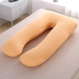 EPibuss Side Sleeper Maternity Sleeping Support U Shape 100% Cotton Full Body Pillow for Pregnant Women