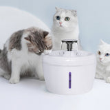 EPibuss LED Light Smart Dog Cat Fountain Drinking Water Dispenser