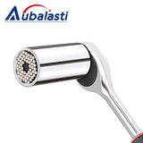 EPibuss Multifunctional 7-19mm Universal Torque Wrench Socket Wrench