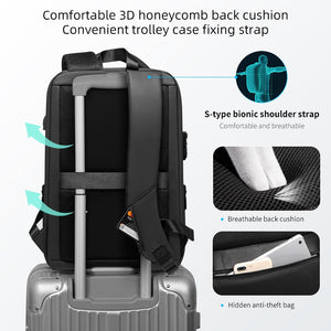 EPibuss Men Laptop Backpack Anti-theft Waterproof School Backpacks USB Charging