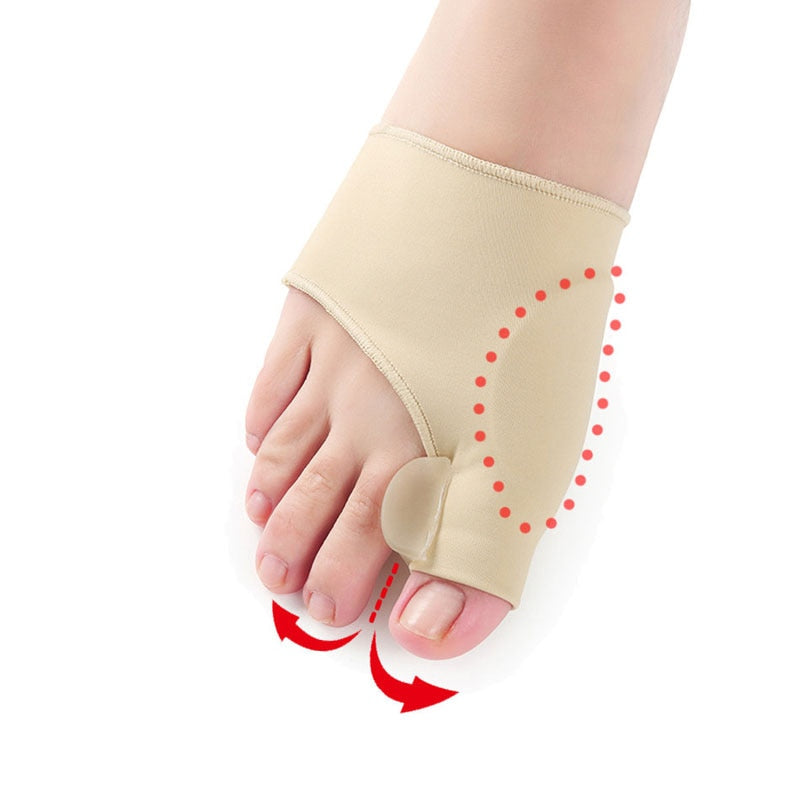 EPibuss 2Pcs=1Pair Toe Separator Valgus Bunion Orthotics Thumb Bone  Adjuster