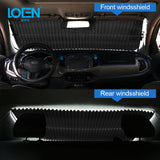 EPibuss Car Sunshade Retractable Windshield Sun Shade Cover for Solar