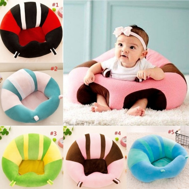 EPibuss Big Size Plush  Infant Learn/ Feeding/ Safe Baby  Seat for Lunch Dinner