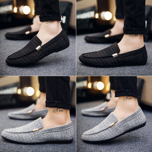 EPibuss Spring Summer Men Breathable Loafers Shoes