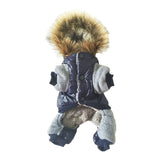 EPibuss New Dog Thickening Warm Winter Hooded Jacket