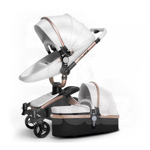 EPibuss Luxury Baby Stroller 3 in 1 with Car Seat