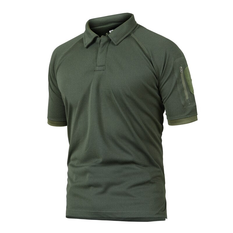 EPibuss Men Breathable Army Combat Tactical Polo Shirts