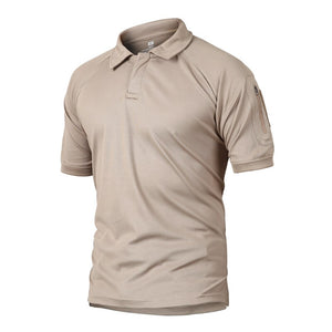 EPibuss Men Breathable Army Combat Tactical Polo Shirts