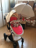 EPibuss Luxury Baby Stroller 3 in 1 with Car Seat