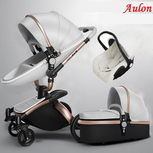 EPibuss Luxury Baby Stroller 3 in 1 with Car Seat