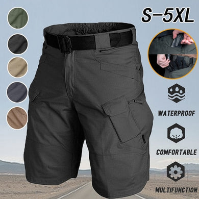 EPibuss Men Summer Outdoor Sports Army Multi-Pocket Shorts