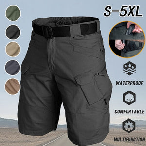 EPibuss Men Summer Outdoor Sports Army Multi-Pocket Shorts