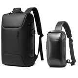 EPibuss Anti-theft Men Waterproof Multifunction Crossbody Short Trip Chest Backpack