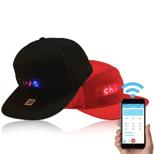 EPibuss Bluetooth LED Mobile Phone APP Controlled Baseball Scroll Message Display  Cap