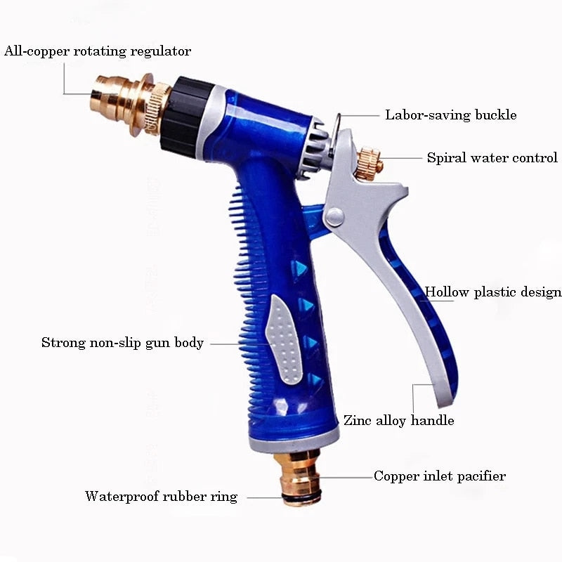 EPibuss High Pressure Car Washer/Nozzle Garden  Metal Water Sprinkler Gun