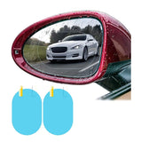 EPibuss 2Pcs/Set Nano Coating Anti Fog Rainproof  Rearview Mirror Film For Car