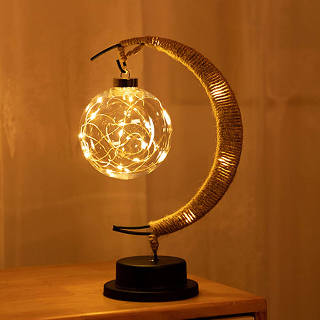 EPibuss LED Lantern Night Light Room Decoration Enchanted Lunar Lamp Home Ornament