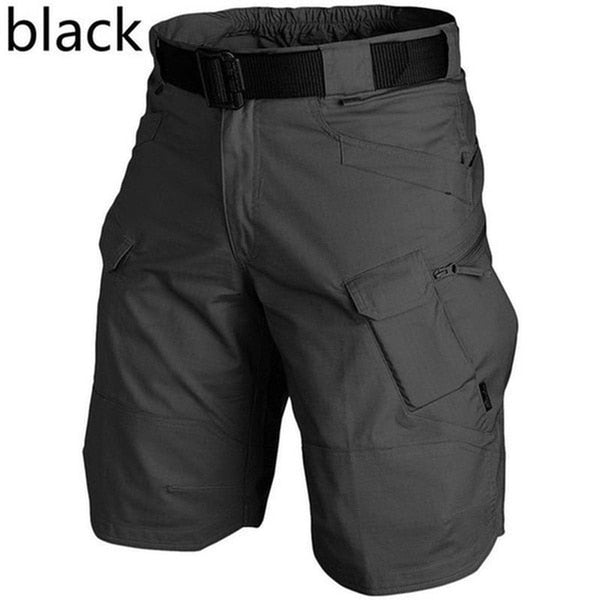 EPibuss Men Summer Outdoor Sports Army Multi-Pocket Shorts