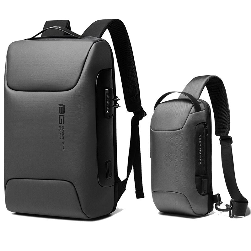 EPibuss Anti-theft Men Waterproof Multifunction Crossbody Short Trip Chest Backpack