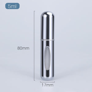 EPibuss 5ml  Portable Liquid Mini Aluminum Container  Perfume Atomizer For Traveling