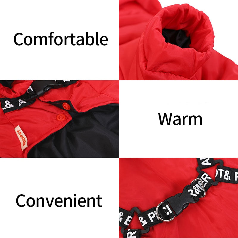 EPibuss HOOPET Winter Warm Dog Puppy Chihuahua Hoodies  Jacket Coat