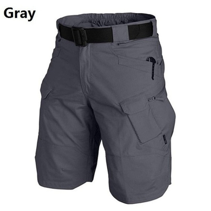 EPibuss Men Summer Outdoor Sports Army Multi-Pocket Shorts