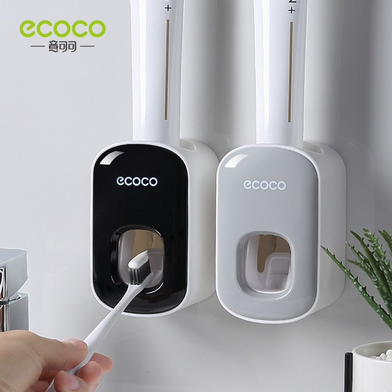 EPibuss Bathroom Wall Mount ECOCO Automatic Toothpaste Dispenser