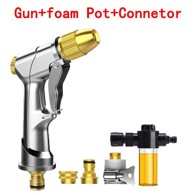 EPibuss High Pressure Car Washer/Nozzle Garden  Metal Water Sprinkler Gun