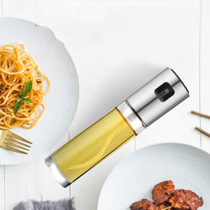 EPibuss Kitchen Stainless Leak-proof Steel Olive Oil Spray Bottle