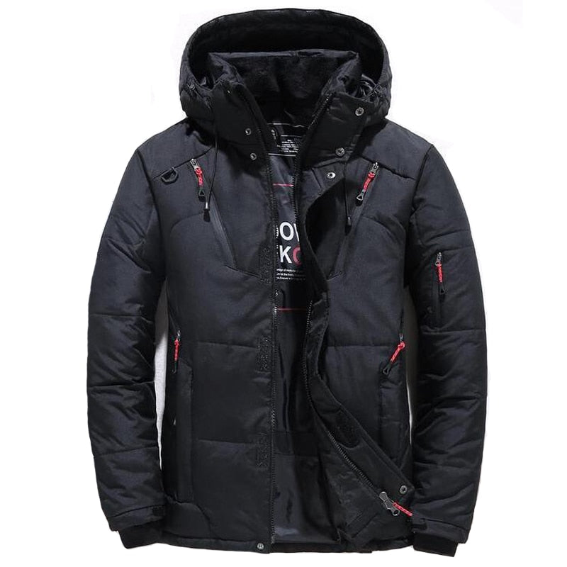 EPibuss Winter Men Coats Warm Fleece  Zipped Jackets