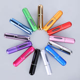 EPibuss 5ml  Portable Liquid Mini Aluminum Container  Perfume Atomizer For Traveling